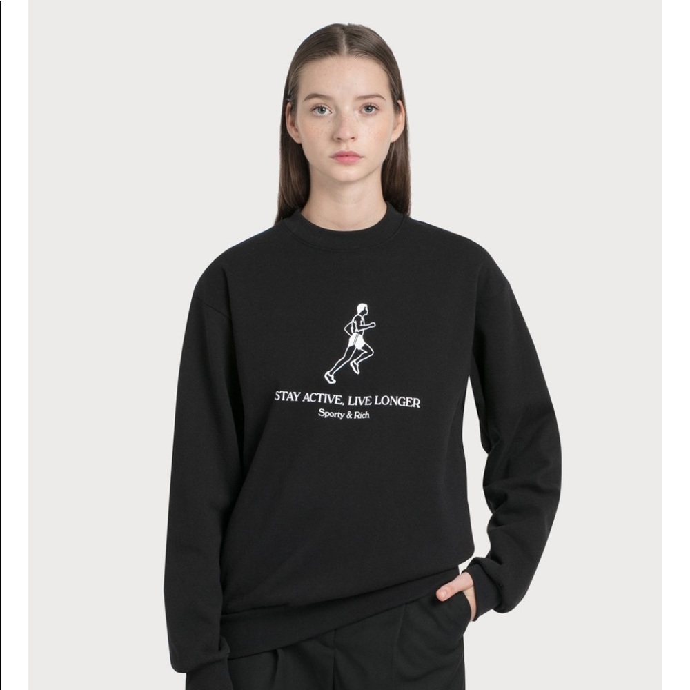Sporty and rich sweatshirt
